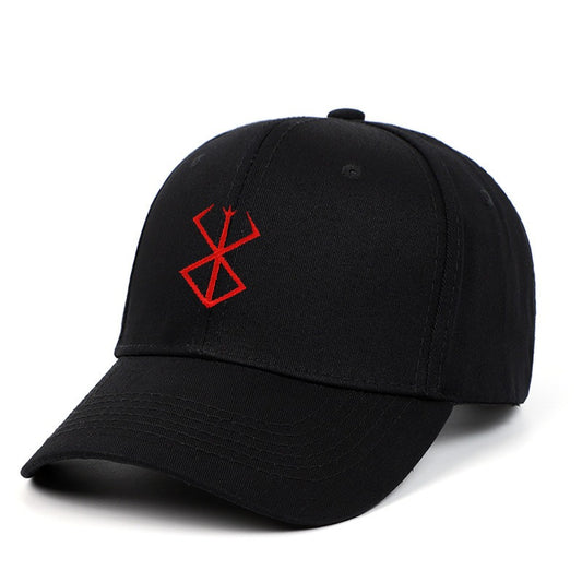 European and American Minimalist Baseball Hat: Embroidered Letter Design